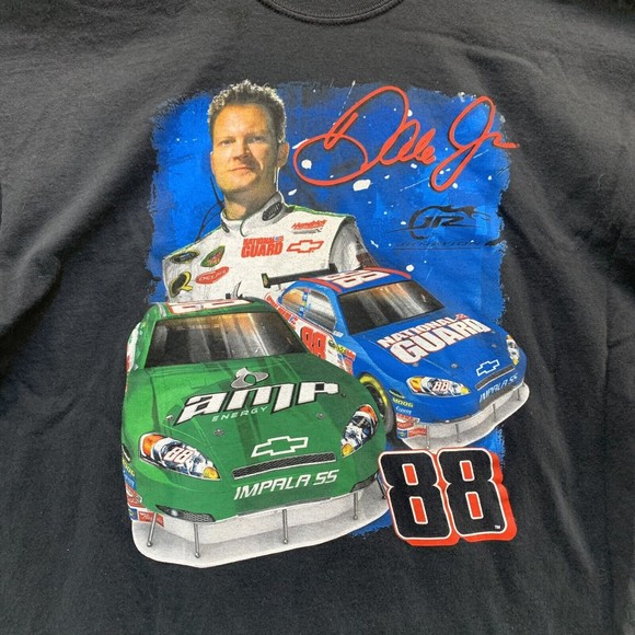Vintage Dale Earnhardt Jr. Shirt Winners Circle NASCAR 2 Sided Racing - Picture 3 of 8